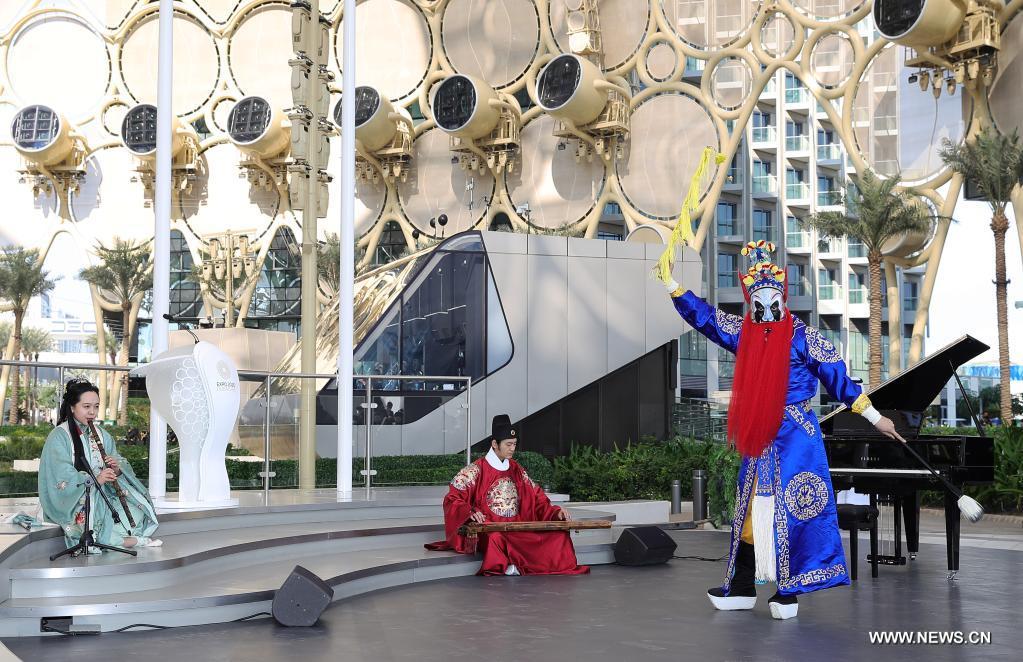 حفل افتتاح اليوم الوطني للجناح الصيني في إكسبو 2020 دبي يذهل الزوار