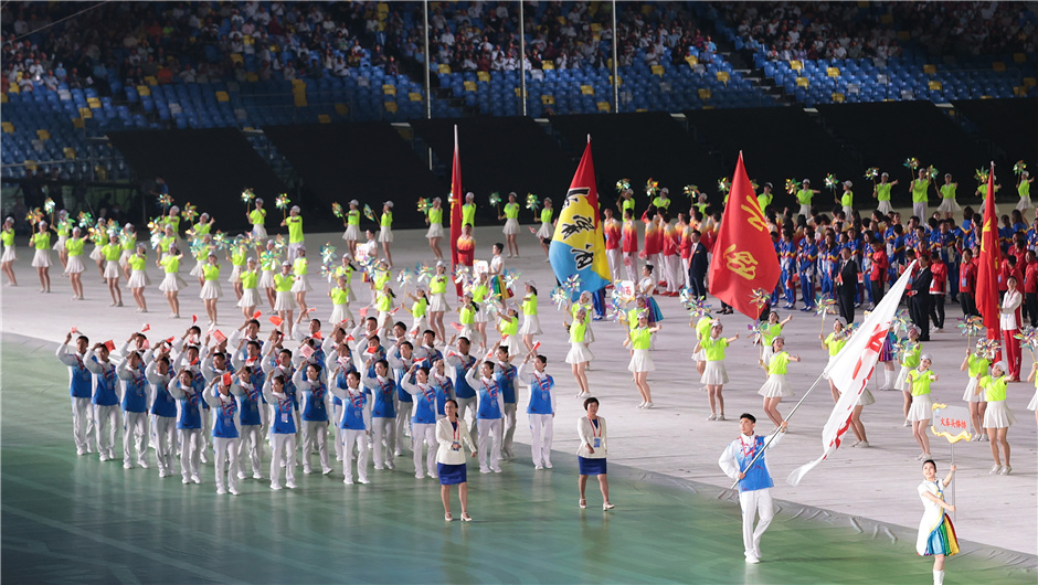 شي يعلن افتتاح دورة الألعاب الوطنية الـ14