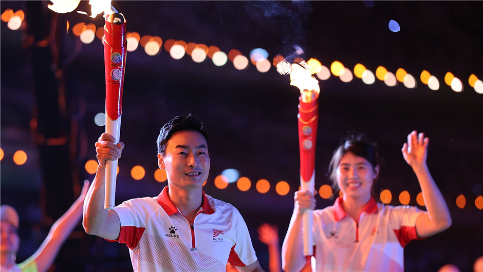 شي يعلن افتتاح دورة الألعاب الوطنية الـ14