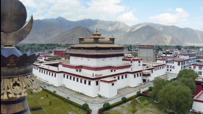 青海チベット高原をゆく⑧－チベット最古のサムイェー寺が消防演習訓練を実施
