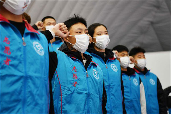 จีนจัดอบรมอาสาสมัครงานโอลิมปิกฤดูหนาวปักกิ่ง 2022 อย่างรอบด้าน
