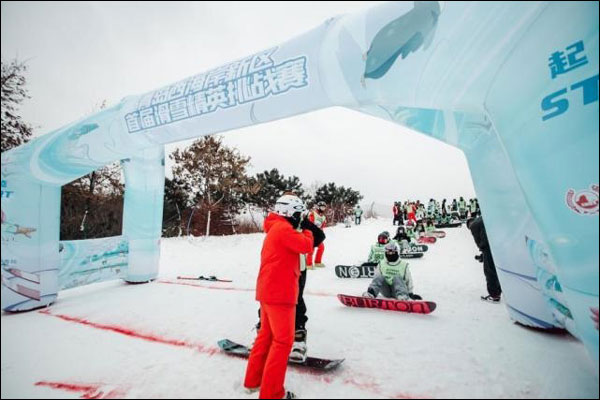 การแข่งขันกีฬาหิมะและน้ำแข็งของจีนพัฒนาอย่างคึกคัก
