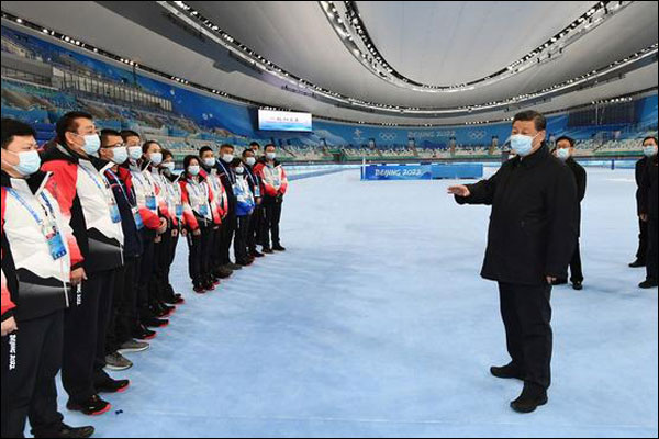 ปธน.จีนดูการเตรียมงานกีฬาโอลิมปิกฤดูหนาวและพาราลิมปิกฤดูหนาวปักกิ่ง