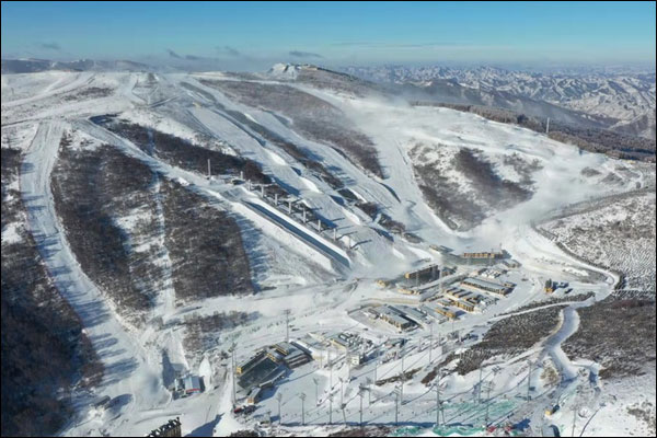 โอลิมปิกฤดูหนาวปักกิ่งเริ่มทดสอบระบบที่เขตจัดการแข่งขันจางเจียโข่ว
