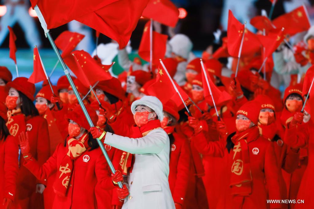 حفل افتتاح دورة الألعاب الأولمبية الشتوية بكين 2022