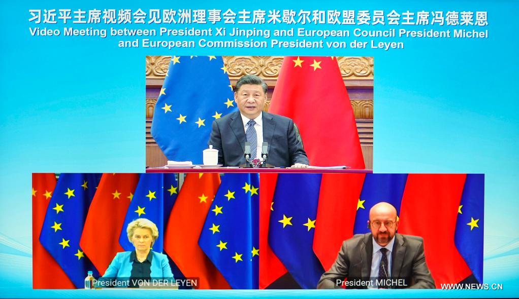 شي يدعو الصين والاتحاد الأوروبي إلى إضافة عوامل استقرار للعالم المضطرب