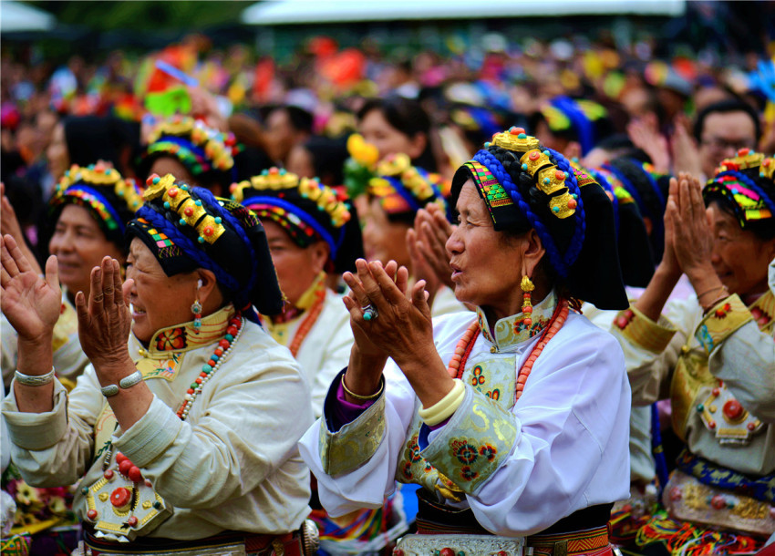 Festival Wisata Budaya Jiarong Guozhuang Kesembilan Sichuan Maerkang 2021 dibuka