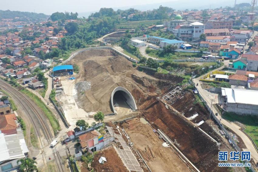 Terowongan No.10 Kereta Cepat Jakarta-Bandung Rampung Dibangun