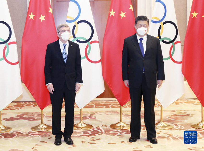 Xi Jinping Temui Ketua IOC Thomas Bach