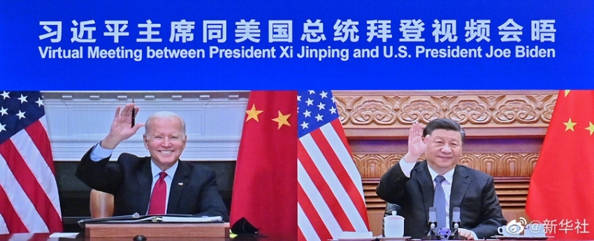 Xi Jinping Mengadakan Pertemuan Virtual dengan Joe Biden