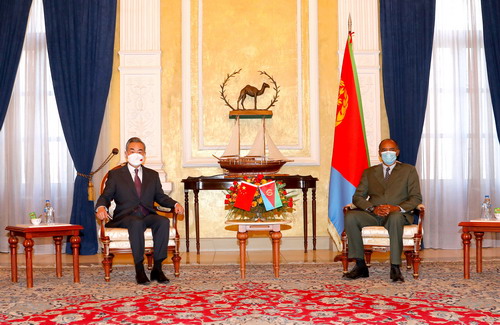 Presiden Eritrea Temui Menlu Tiongkok