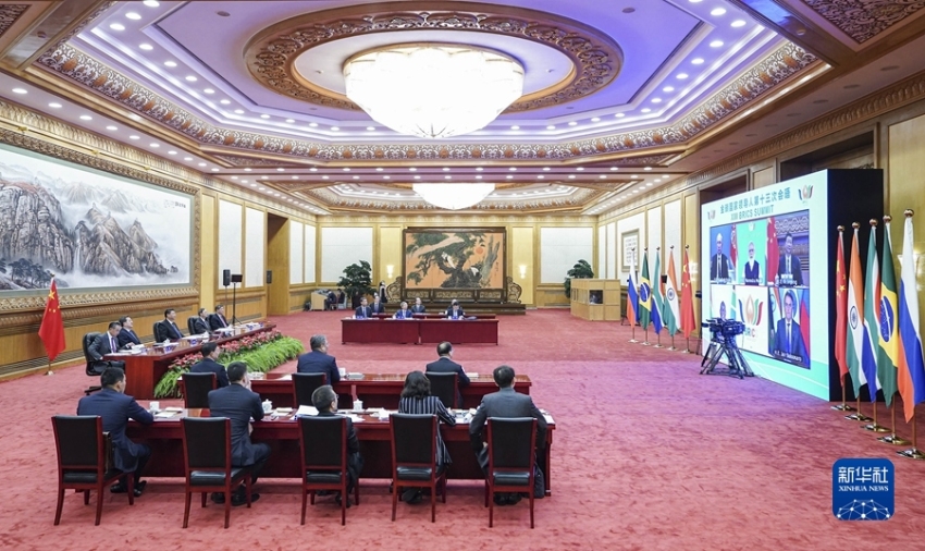 Presiden Xi Sampaikan Pidato Penting di depan Pertemuan BRICS
