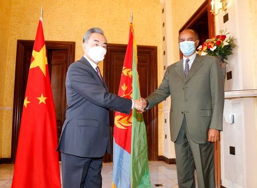 Presiden Eritrea Temui Menlu Tiongkok