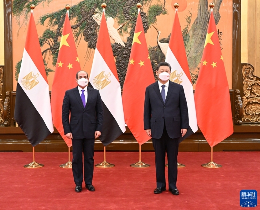 Xi Jinping: Tiongkok dan Mesir Hendaknya Maju Menuju Target Komunitas Senasib Tiongkok-Mesir Pada Era Baru