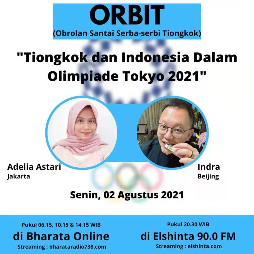 Tiongkok dan Indonesia dalam Olimpiade Tokyo 2021