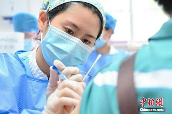 中国で10億7200万人が新型コロナワクチン接種を完了