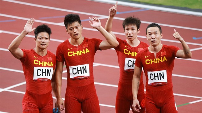 世界陸連公式サイト、中国リレーメンバーのプロフィールに「五輪ブロンズメダリスト」表記追加