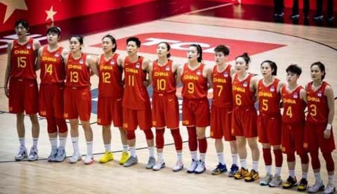 中国代表3連勝 FIBA女子W杯2022予選