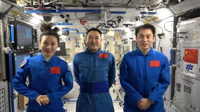 中国の宇宙ステーションから2回目の「宇宙授業」、今月23日午後実施_fororder_N1图.JPG