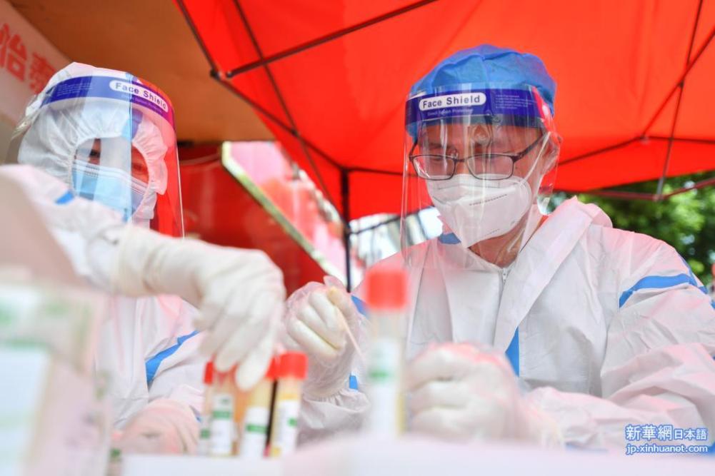 湖南省長沙市、中リスク地域の住民全員に核酸検査を実施