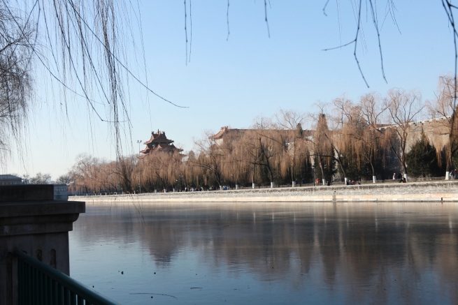 北京の冬をゆっくり味わえる公園ー北京中山公園