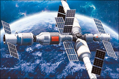 งานสร้างสถานีอวกาศจีนดำเนินไปด้วยความมั่นคง