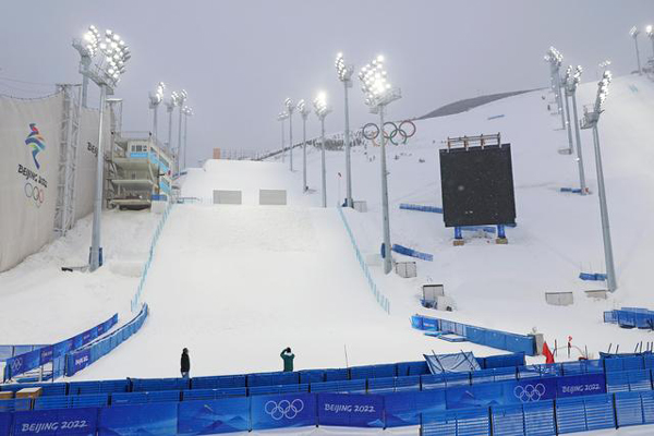 เข้าสู่โอลิมปิกฤดูหนาว 2022 ที่เขตจัดการแข่งขันจางเจียโข่ว (2)