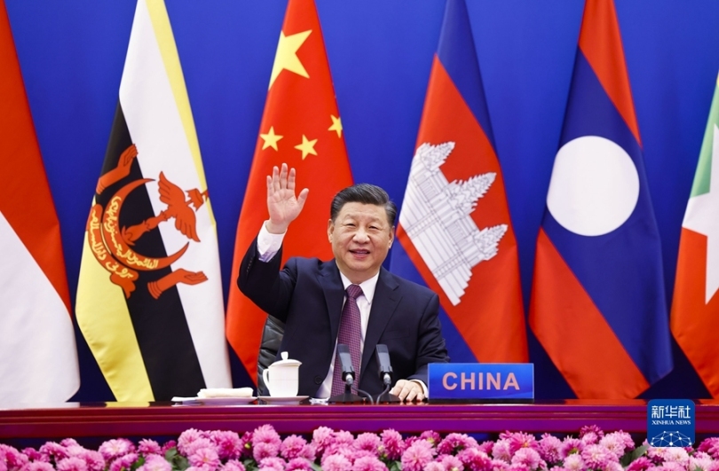 สุนทรพจน์ของนายสี จิ้นผิง ประธานาธิบดีจีนในการประชุมรำลึก 30 ปีความสัมพันธ์คู่เจรจาระหว่างจีน-อาเซียน