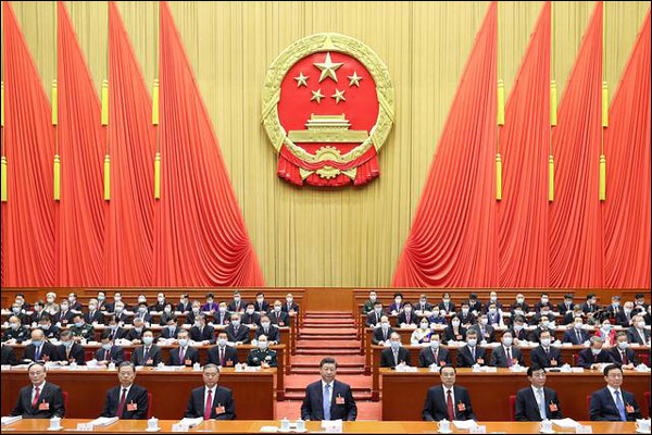 เปิดฉากการประชุมครั้งที่ 5 ของสภาผู้แทนประชาชนทั่วประเทศจีน ชุดที่ 13‘สี จิ้นผิง' ผู้นำพรรคคอมมิวนิสต์จีนและผู้นำประเทศเข้าร่วม