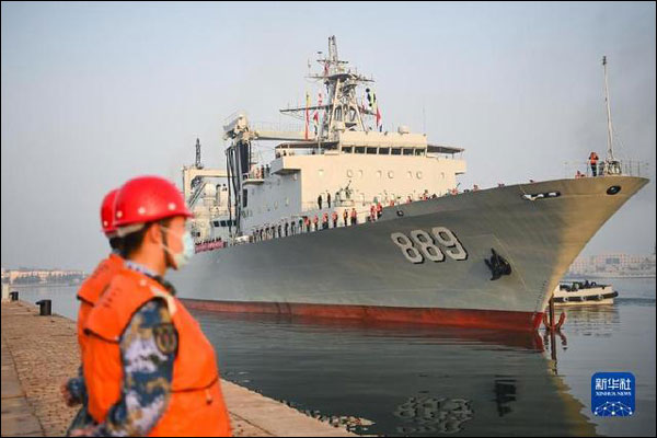 กองเรือคุ้มกันการเดินเรือรุ่นที่ 39 ของทัพเรือจีนเสร็จสิ้นภารกิจกลับถึงประเทศแล้ว