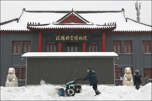 ภาคตะวันออกเฉียงเหนือจีนผจญหิมะตกหนัก