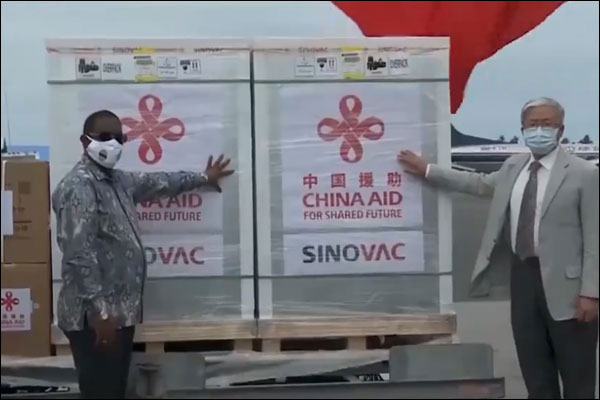 จีนส่งวัคซีนโควิด-19 ลอตใหม่ถึงรัฐแซนซิบาร์ของแทนซาเนีย